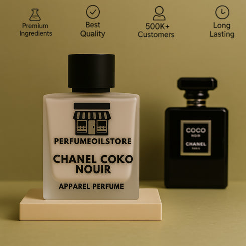 Chnl Coko Noer | Dark floral feminine perfume