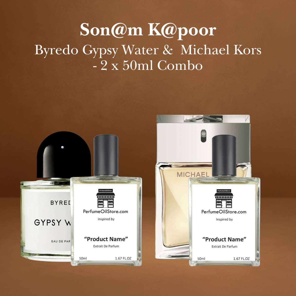 Son@m K@poor - Byredo Gypsy Water &  Michael Kors 2 x 50ml Combo