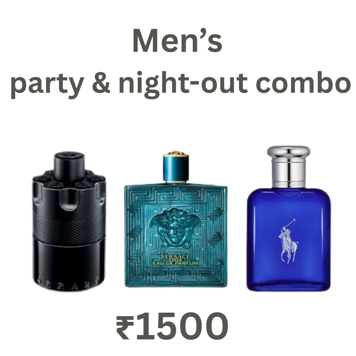 Men Party & Night out - 3 x 50ml