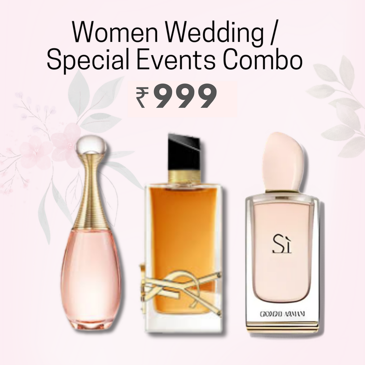 Women Wedding / Special Events Combo - 3 x 30ml
