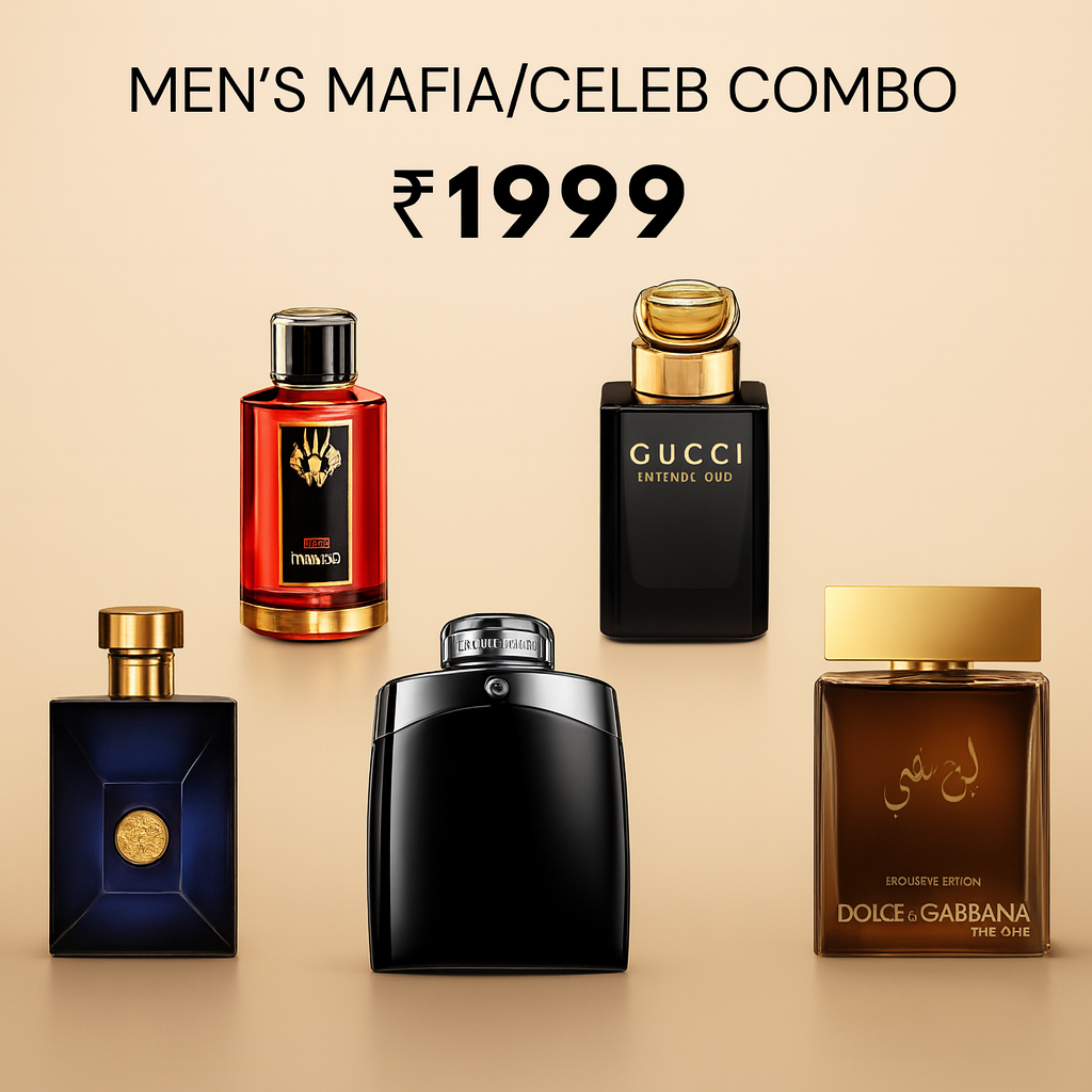 Men’s Mafia/Celeb Combo 30ml x 5perfumes