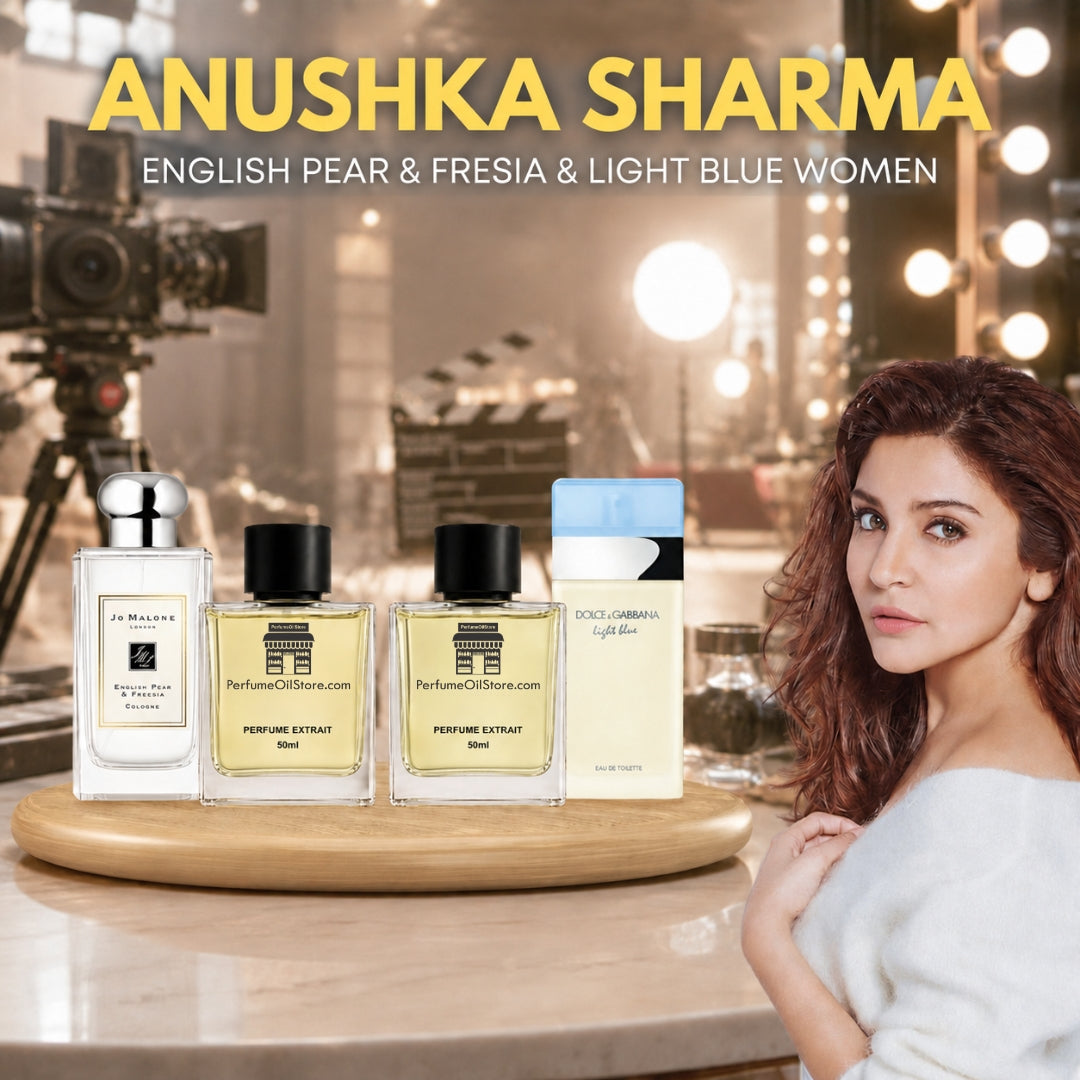 Anushk@ Sharm@ - English Pear & Freesia & Light blue Women 50ml Combo
